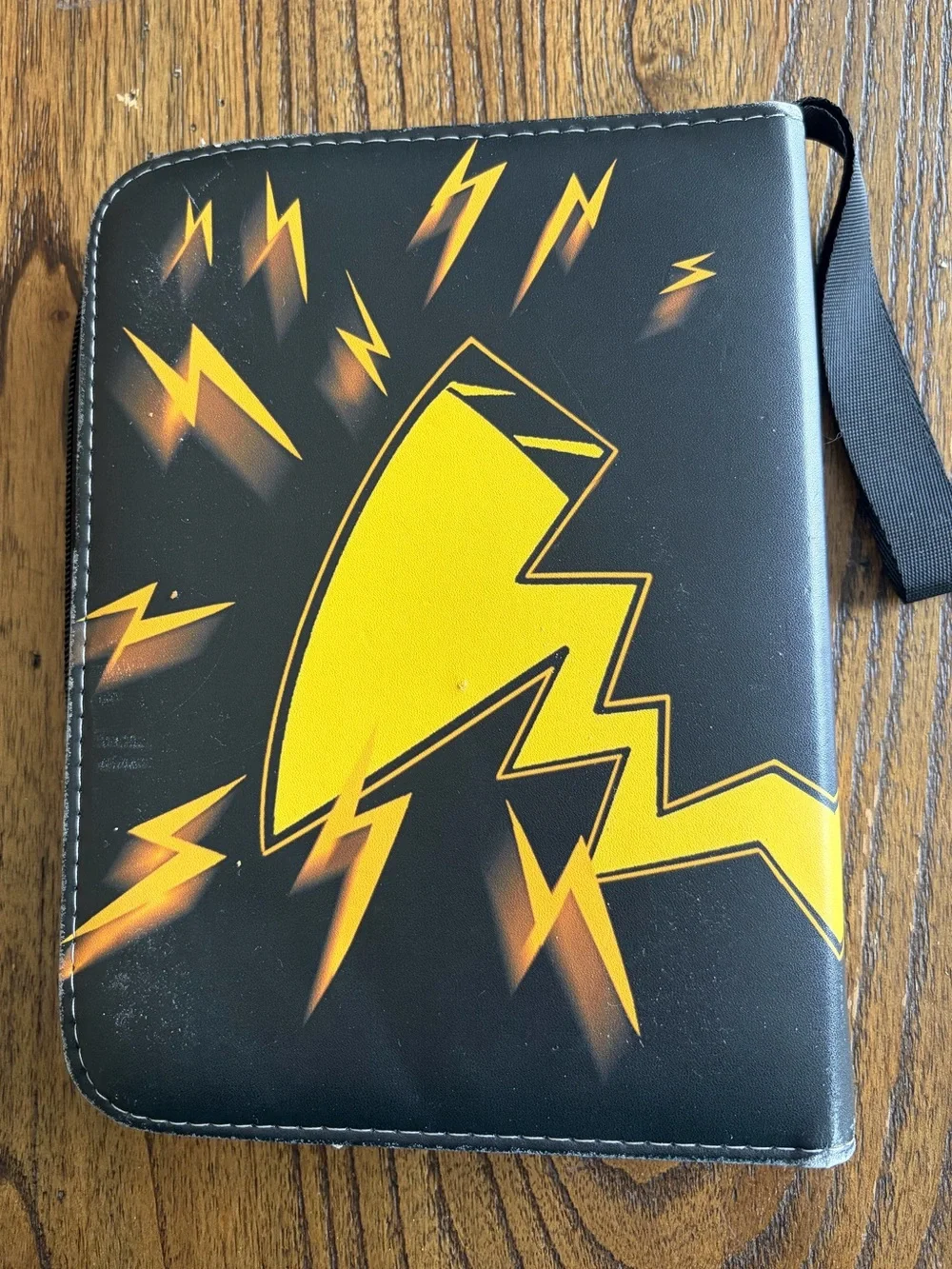 Pokémon Pikachu Themed Card Binder with 4 Pocket Card Sleeves (50 sleeves)